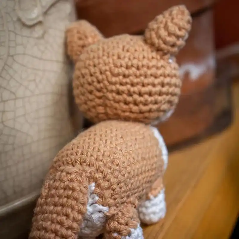 Amigurumi Red Corgi Dog Crochet Pattern