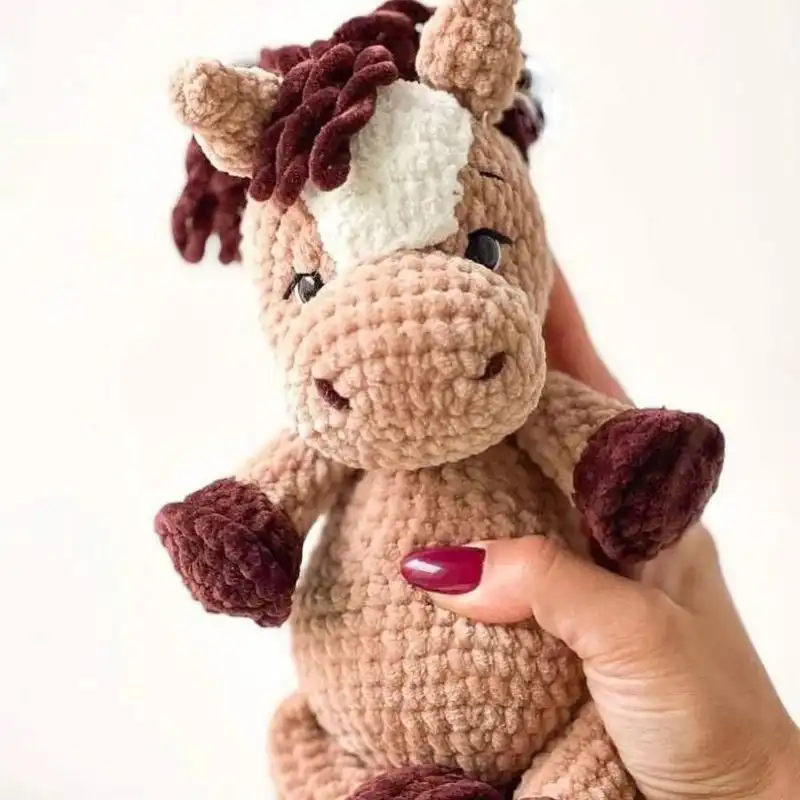 An Adorable Crochet Horse