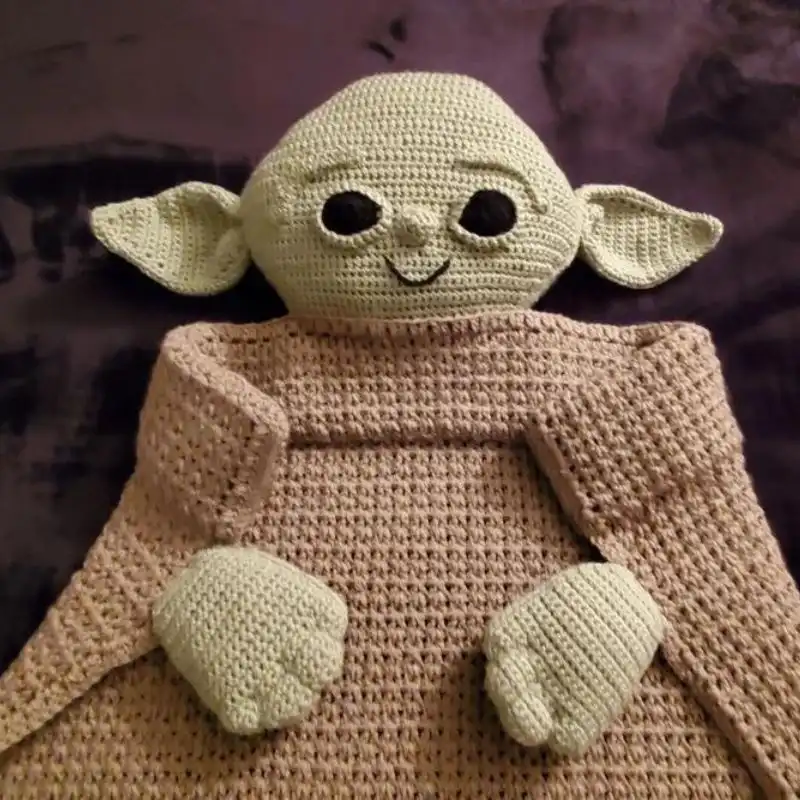 Baby Yoda Baby Blanket