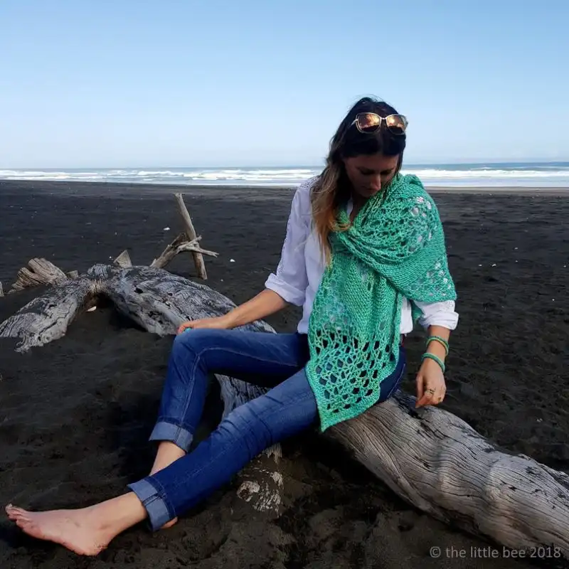 Beach Walk Shawl