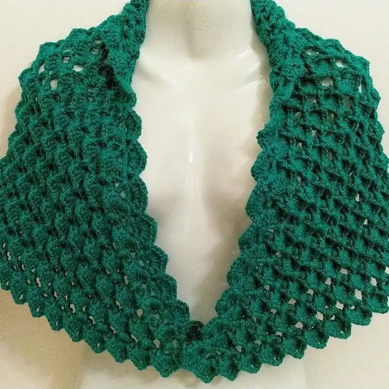 Boho Crochet Cape