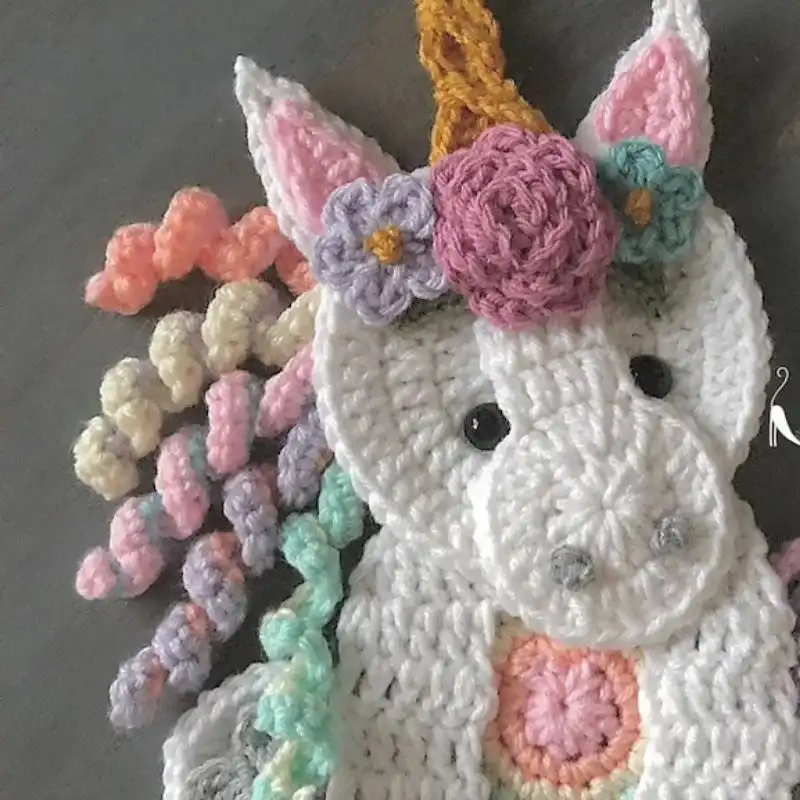 Boho Unicorn Pattern For Beginner/Intermediate Level