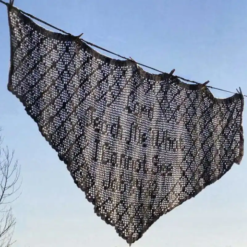 Christian Theme Shawl