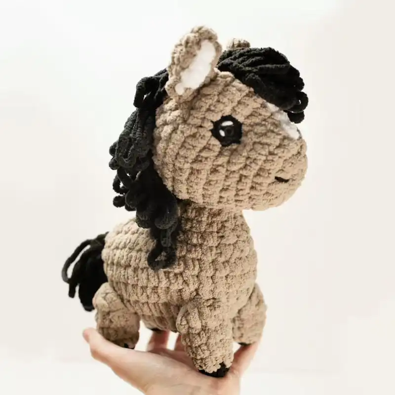 Chubby Horse Crochet Pattern