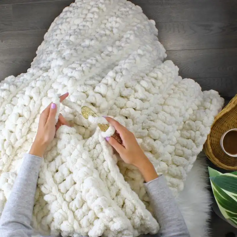 Chunky Crochet Afghan