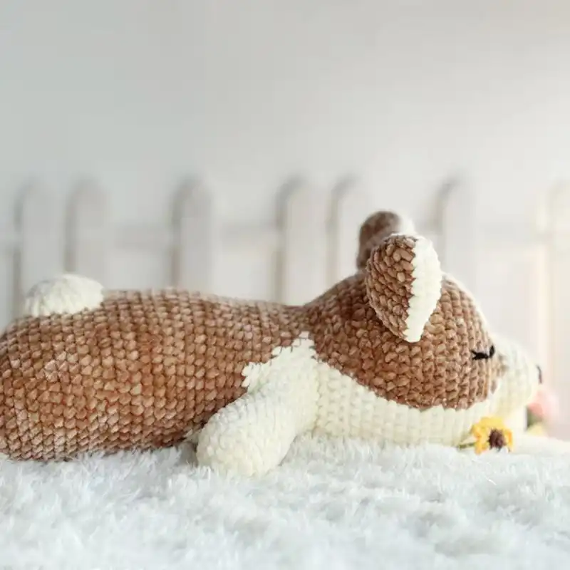 Corgi Dog Amigurumi Crochet Pattern