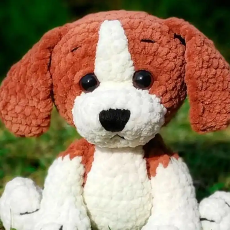 Crochet Beagle Dog Pattern