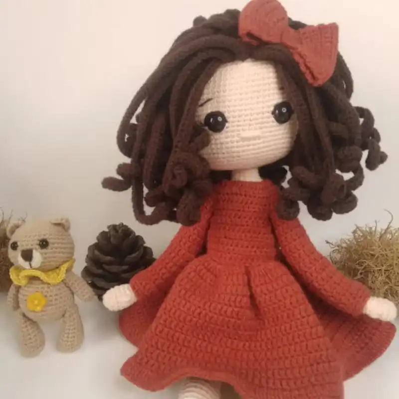 Crochet Pattern Pack 4 Doll Patterns