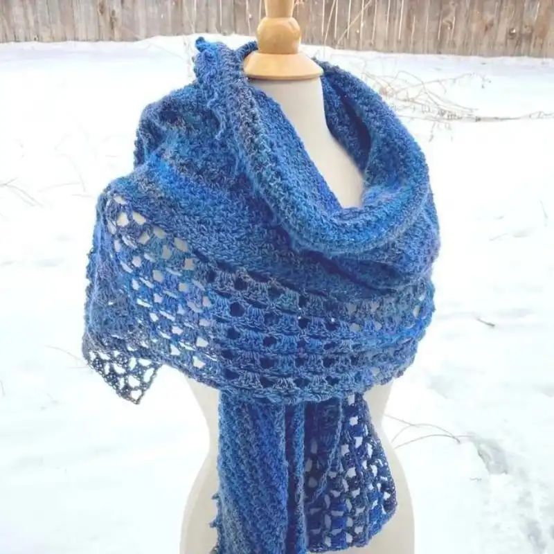 Deep Waters Shawl