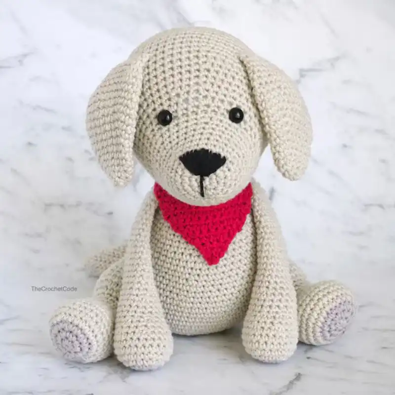 Diy Labrador Golden Retriever Crochet Amigurumi Pattern