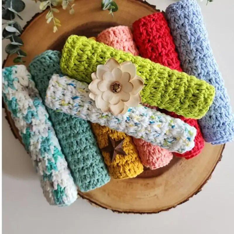 Easy Crochet Dishcloth Pattern