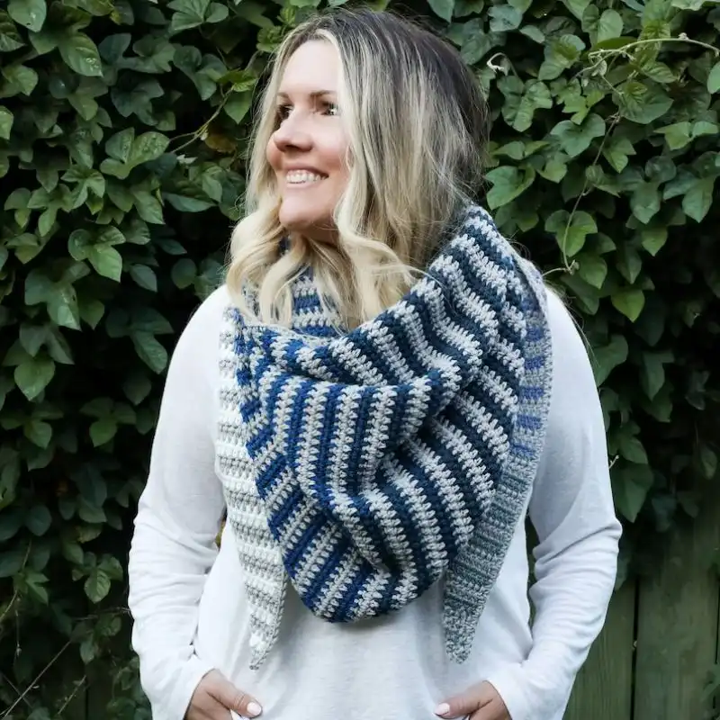 Endless Fade Shawl