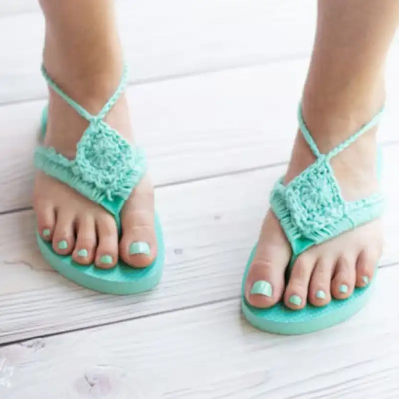 Flip-Flop Upcycle Sandals