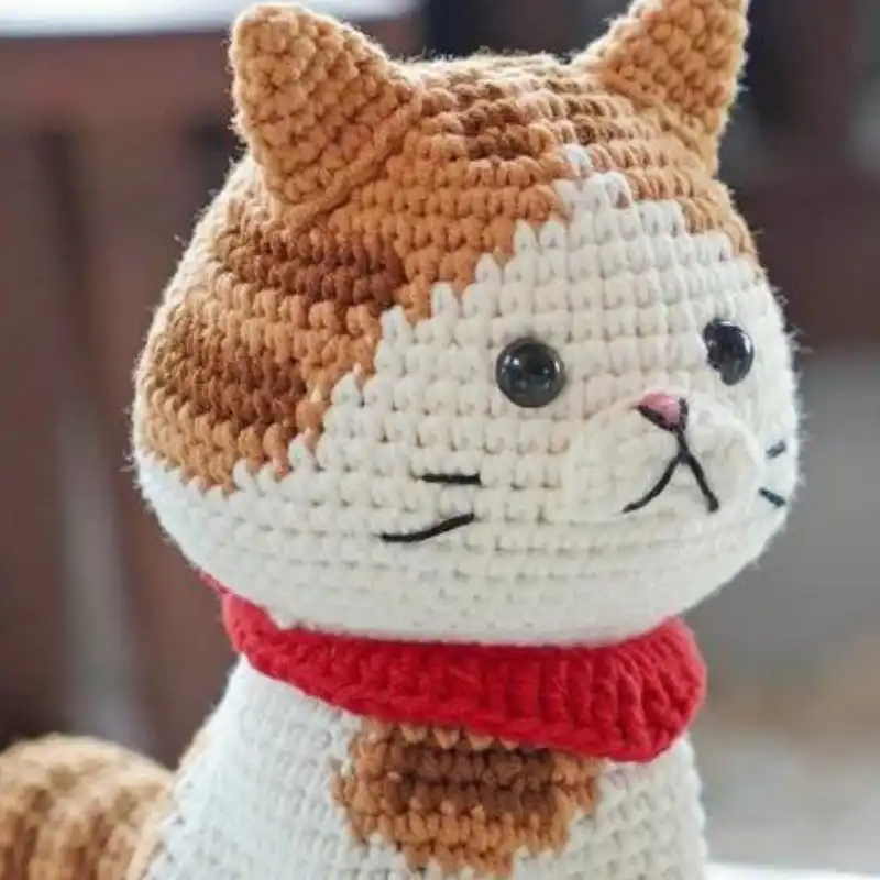 Ginger The Tabby Cat Amigurumi Pattern