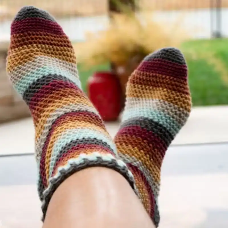 Herringbone Socks 