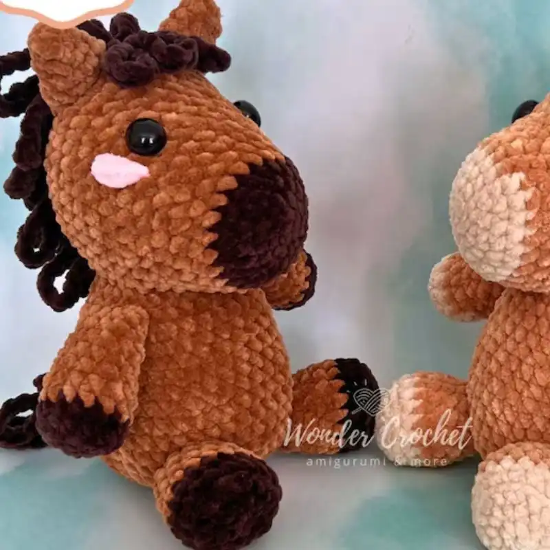 Horse Plush Crochet Pattern