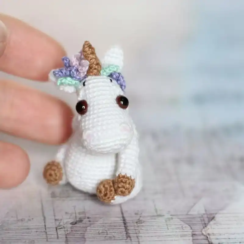 Miniature Rainbow Unicorn