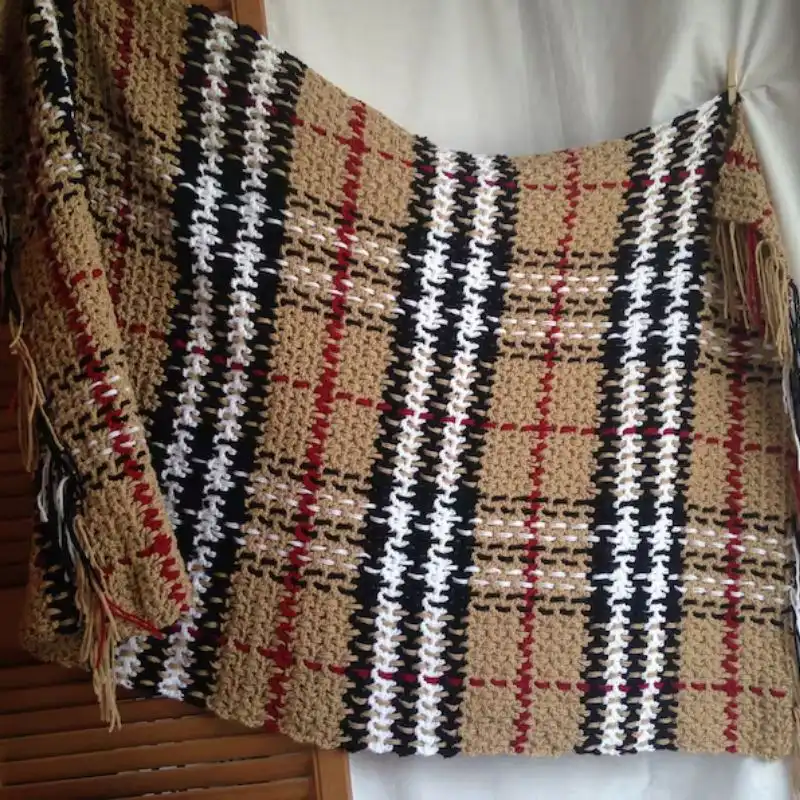 Plaid Shawl