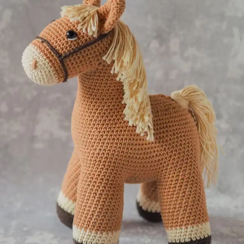 Simple Crochet Horse Pattern