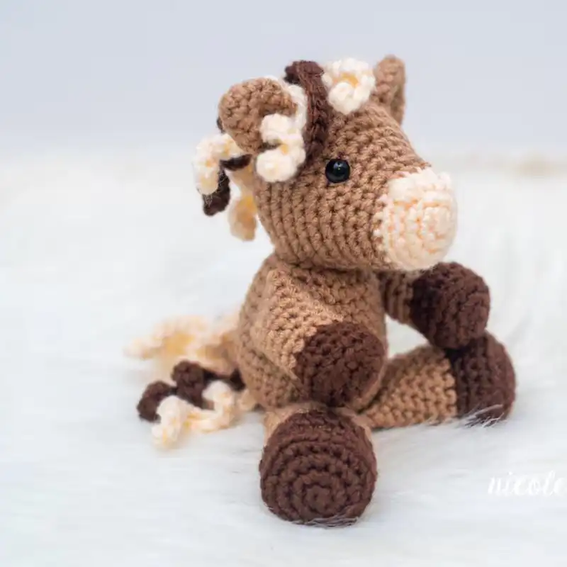 Small Horse Pony Crochet Pattern