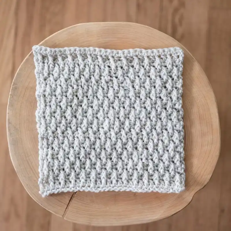 Traveling Crochet Afghan Square