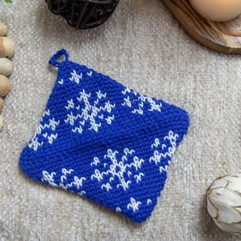 Snowflake Potholder